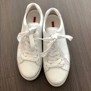 White Prada Sneaker